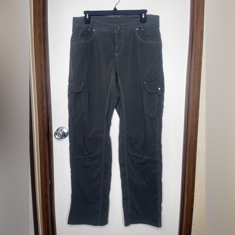 Kuhl Splash Roll-Up Cargo Convertible Pants Women’s Size 12 Gray